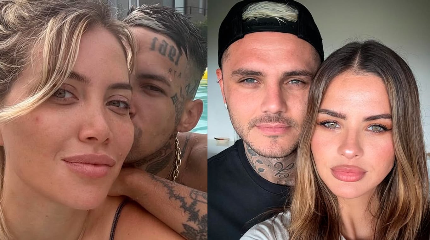 Wanda Nara amenazó a Mauro Icardi con compartir los chats de China Suárez con L-Gante. Foto: IG | wanda_nara | sangrejaponesa