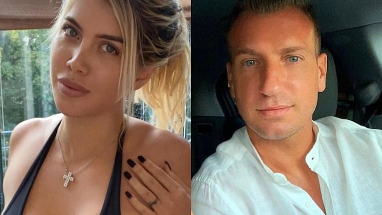 Wanda Nara compartió su primera foto con Maxi López, tras 9 años de su escandalosa separación