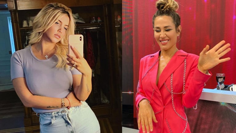 Wanda Nara compartió una secuencia de fotos muy subida de tono y Jimena Barón le dedicó un llamativo comentario.