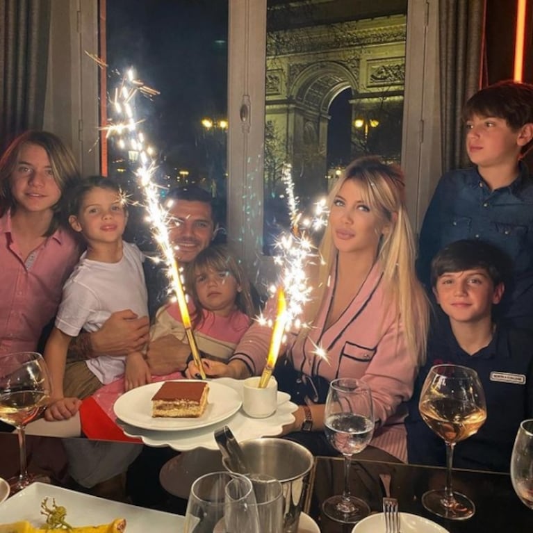 Wanda Nara cumplió 35 años y lo celebró con Mauro Icardi y sus hijos: "No puedo estar más agradecida a la vida"