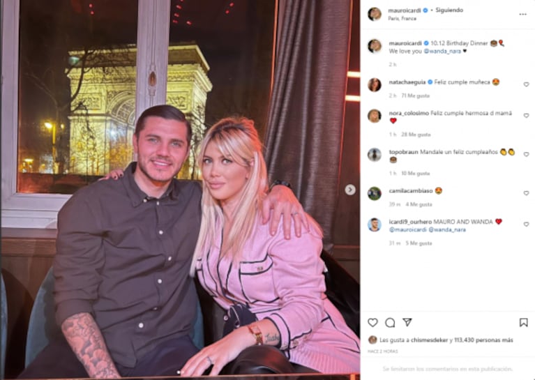 Wanda Nara cumplió 35 años y lo celebró con Mauro Icardi y sus hijos: "No puedo estar más agradecida a la vida"