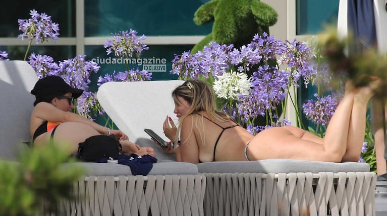 Wanda Nara en Punta del Este. (RS Fotos).