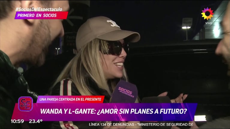 Wanda Nara habló con Socios del Espectáculo.