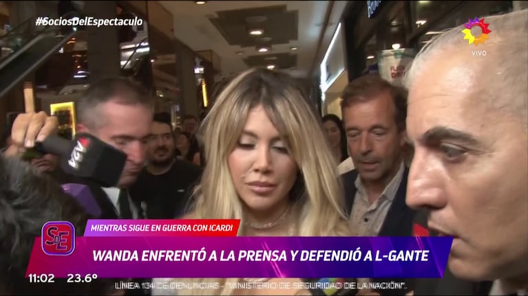 Wanda Nara habló con Socios del Espectáculo.