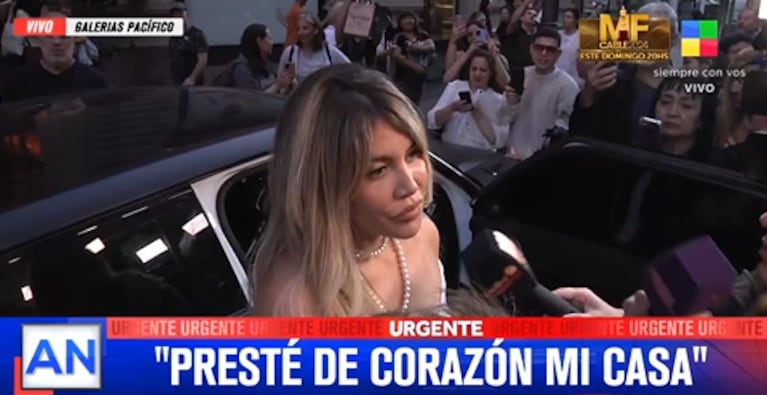 Wanda Nara habló de Mauro Icardi este miércoles (Foto: captura América)