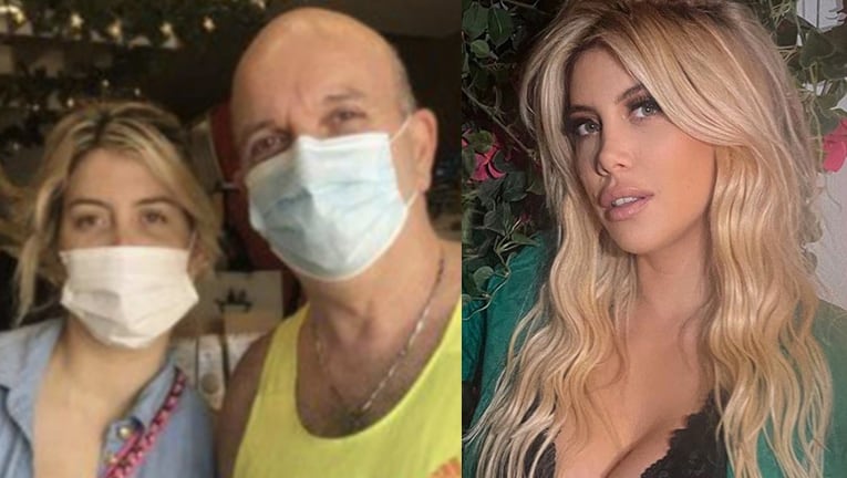 Wanda Nara habló de su foto viral haciendo las compras a cara lavada.