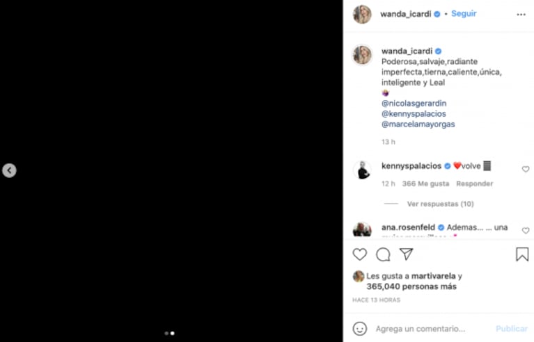 Wanda Nara hizo un contundente posteo tras su reconciliación con Mauro Icardi: "Poderosa y salvaje" 