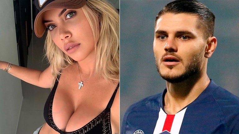 Wanda Nara le dedicó una foto sexy a Mauro Icardi ¡con un mensaje que luego borró!: Por acá te extraño