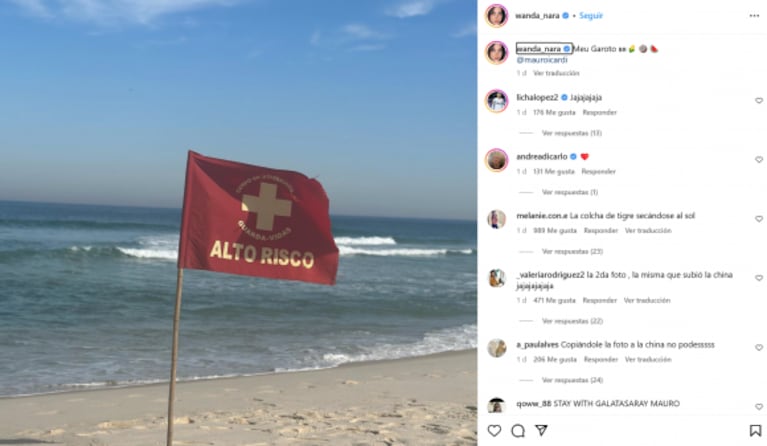 Wanda Nara le habría dedicado una fuerte indirecta a China Suárez: "Alguien no soltó"