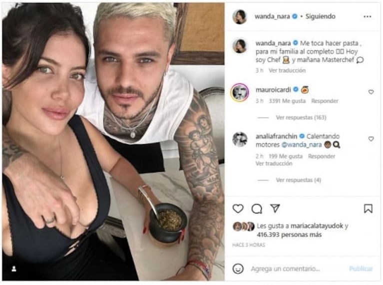 Wanda Nara lució el lujoso regalo que le dio Mauro Icardi en su reencuentro: "Hablando de generosos"