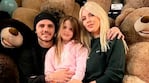 Wanda Nara, Mauro y Francesca Icardi.