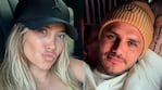 Wanda Nara posó en topless con un chaleco que sería de Mauro Icardi. Foto: IG | wanda_nara y mauroicardi