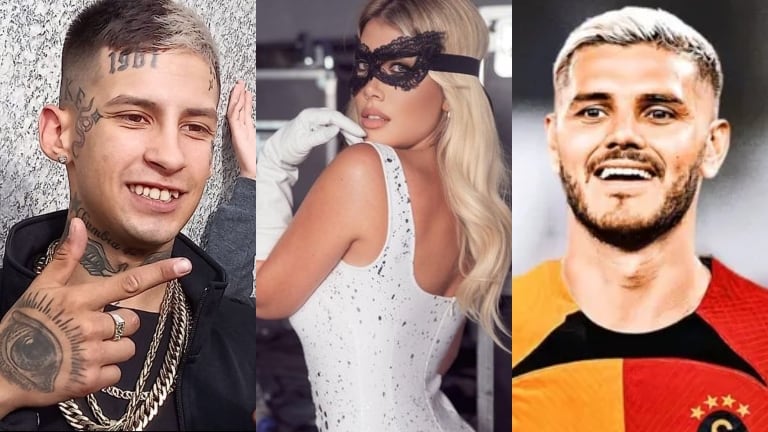 Wanda Nara publicó sensuales fotos y recibió mensajes de Mauro Icardi y L-Gante