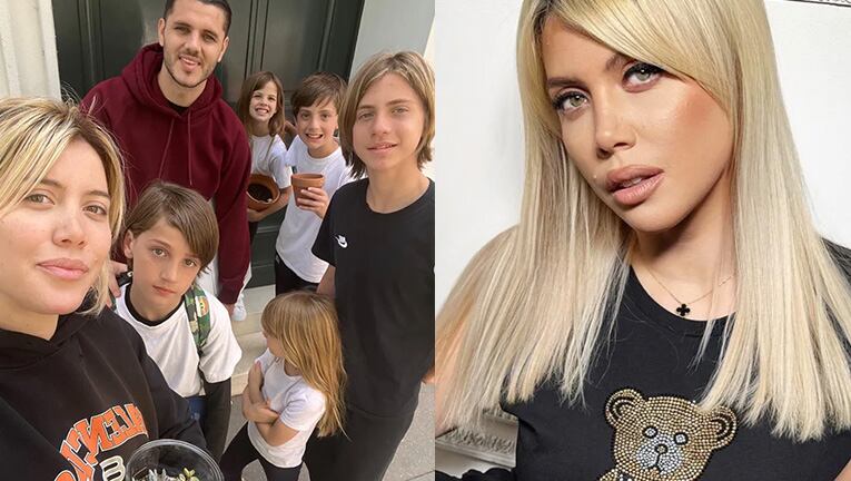 Wanda Nara reflexionó sobre el cuidado de sus hijos en el Día del Trabajo.