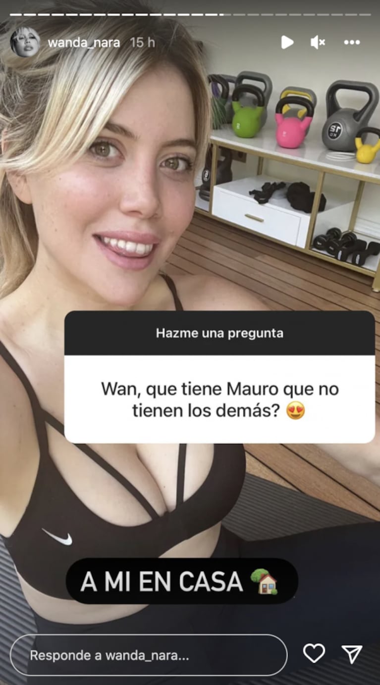 Wanda Nara respondió con picardía qué tiene Mauro Icardi que no tienen los demás