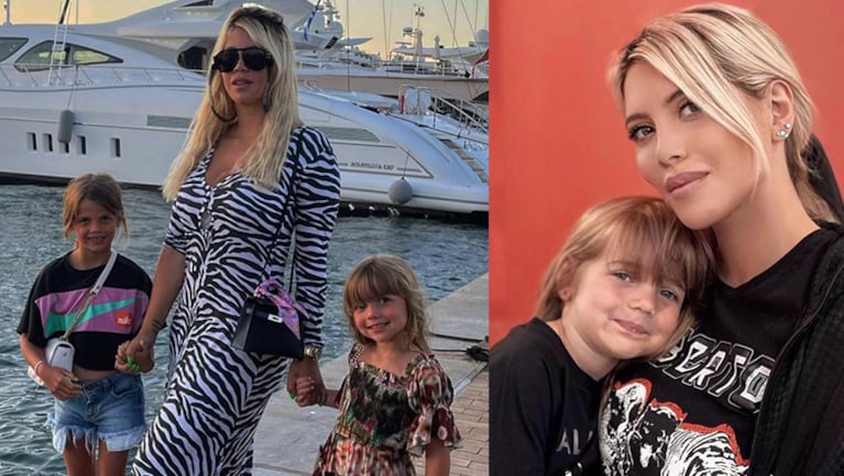 Wanda Nara reveló qué es lo que más disfruta hacer con sus hijas.