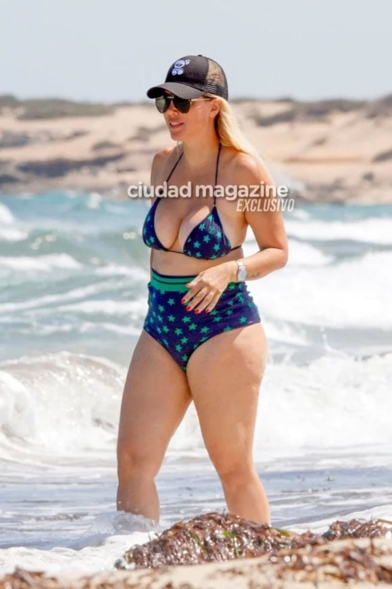 Wanda Nara salió al cruce de las críticas por sus fotos en Ibiza sin Photoshop: "Tengo celulitis, como todas"