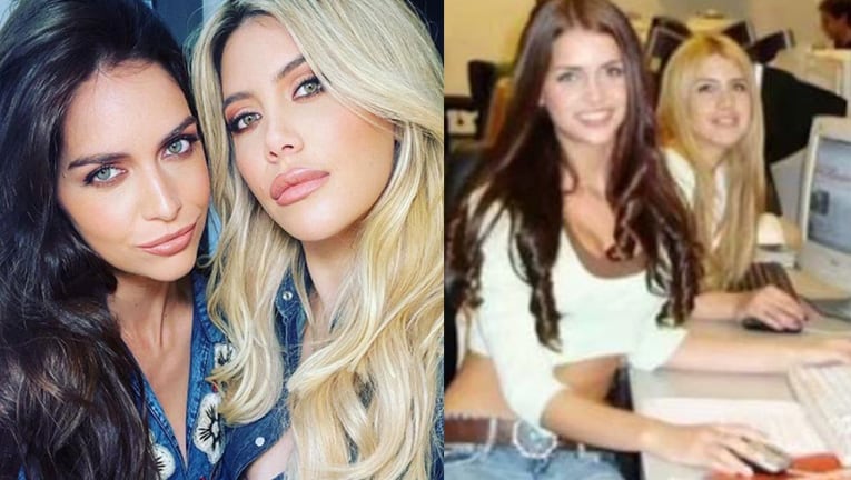 Wanda Nara se rió de su hackeo con un meme junto a Zaira.