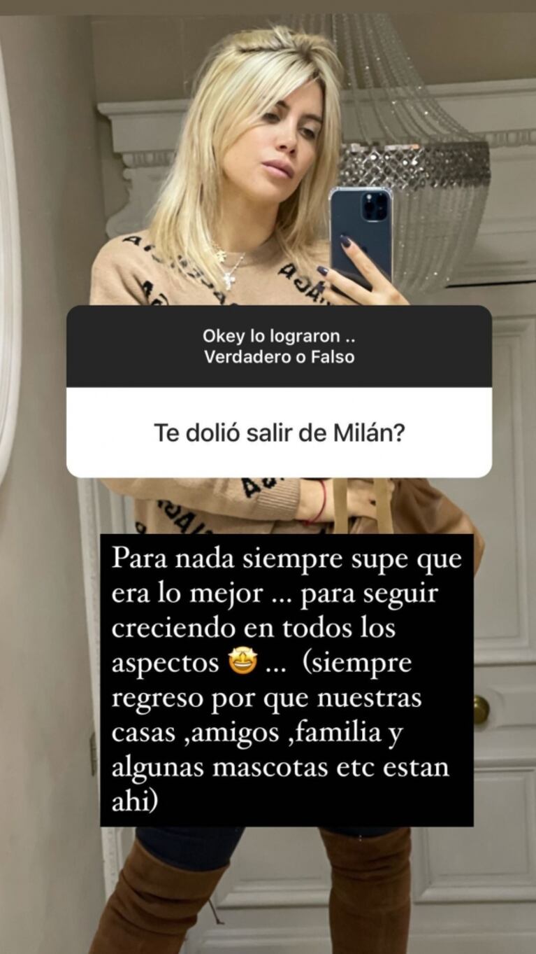 Wanda Nara, sin tapujos: habló de la relación de Maxi López con sus hijos, el vínculo con su papá ¡y hasta confesó que fue infiel!