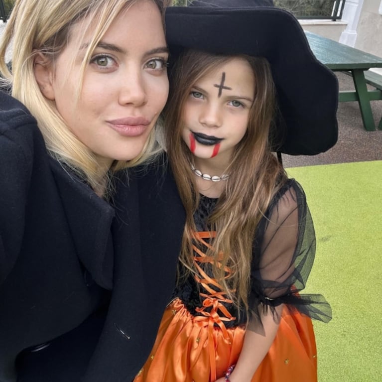 Wanda Nara viajó a Londres con sus hijos tras separarse de Mauro Icardi: "Vacaciones de Halloween"