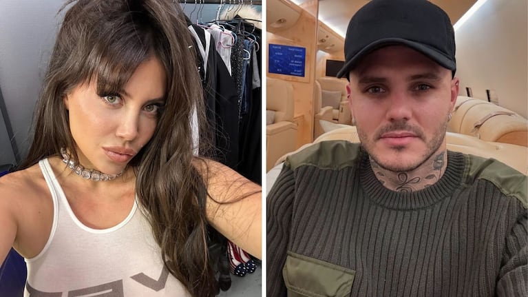 Wanda Nara y Mauro Icardi