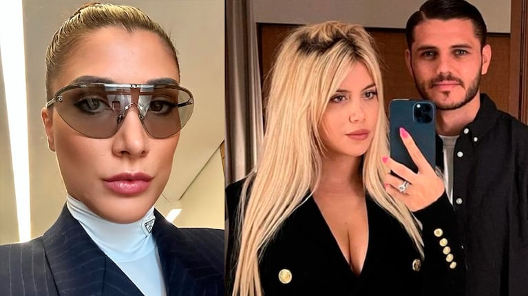 Wanda Nara y Mauro Icardi fueron denunciados por la esposa de Keita Baldé en Italia.