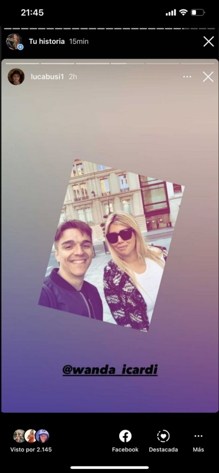 Wanda Nara y Mauro Icardi se mostraron juntos por las calles de París: las fotos que prueban la reconciliación