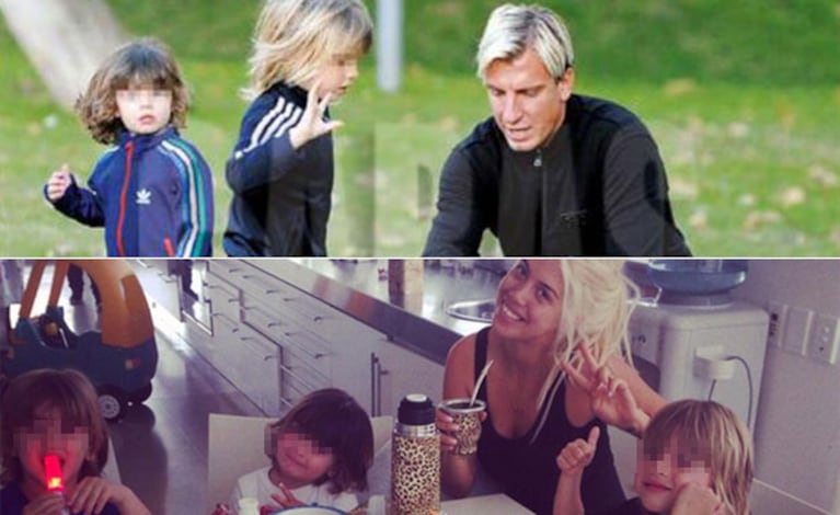 Wanda Nara y Maxi López, acuerdo por sus hijos (Foto: Caras y Twitter)