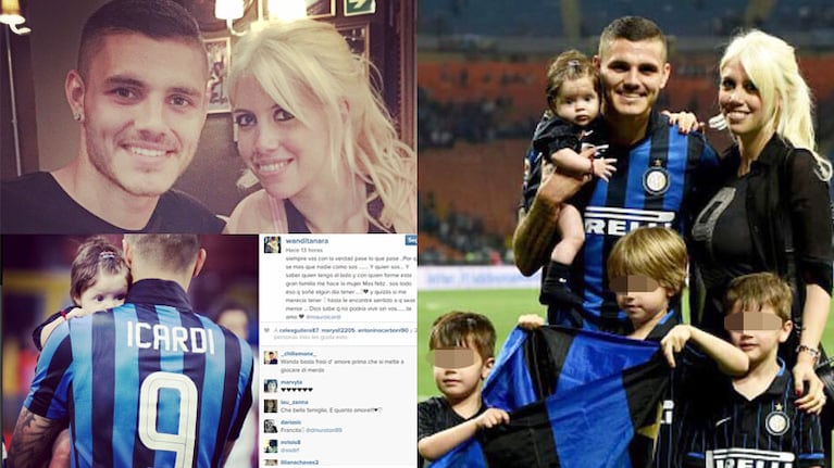 Wanda Nara y su apasionado mensaje a Mauro Icardi tras su consagración como máximo goleador: "Por vos mato, muero y vuelvo a nacer"