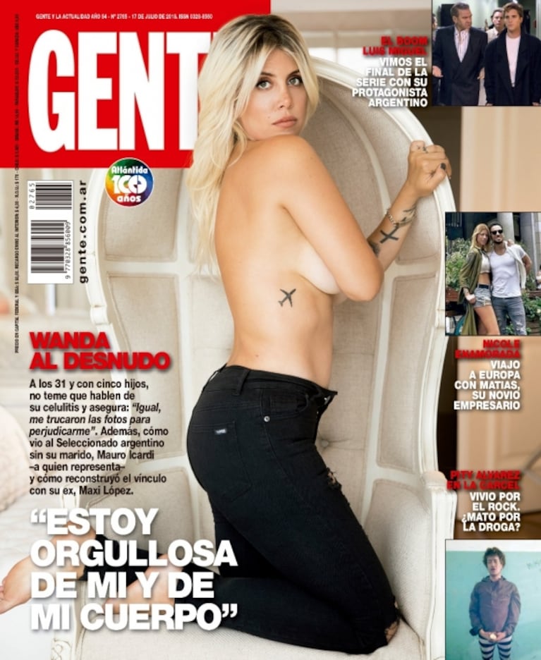 Wanda Nara y sus fotos en la playa al natural: "Con mis posibilidades económicas nunca llegaría a estar tan mal"