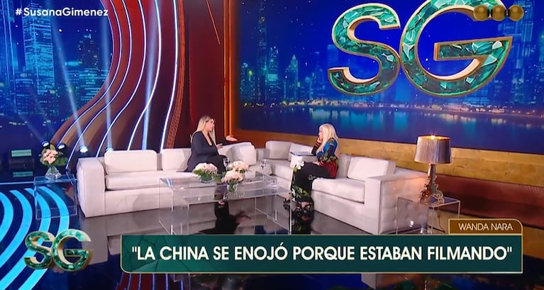 Wanda relató su explosivo cruce con China.