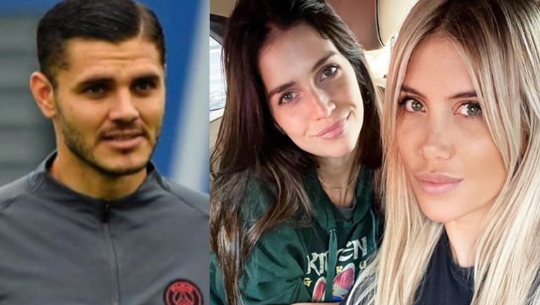 Wanda y Zaira Nara intercambiaron dulces mensajes en medio del escándalo de Mauro Icardi.