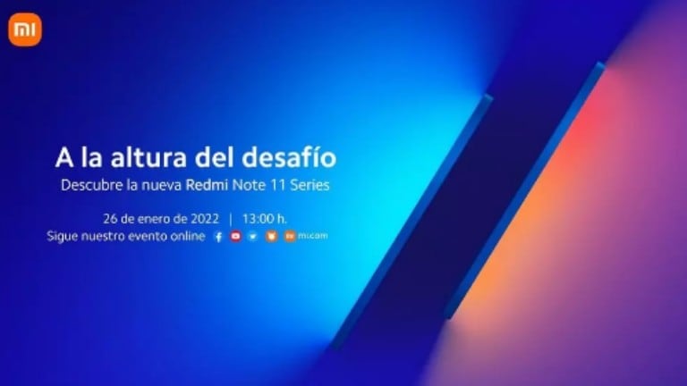 Xiaomi anuncia el lanzamiento internacional de Redmi Note 11