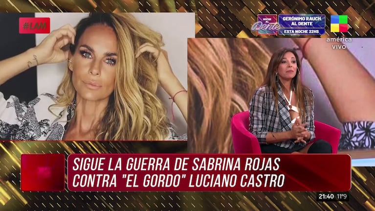 Ximena Capristo habló de Sabrina Rojas en LAM.