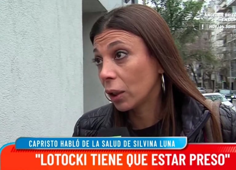 Ximena Capristo visitó a Silvina Luna en el hospital y habló con mucha emoción de ese momento: "La abracé mucho"