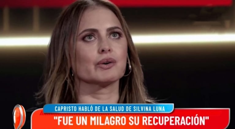 Ximena Capristo visitó a Silvina Luna en el hospital y habló con mucha emoción de ese momento: "La abracé mucho"