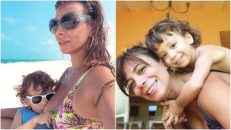 Ximena Capristo y la decisión de dejar de amamantar a su hijo: Última teta de Félix; está costando mucho