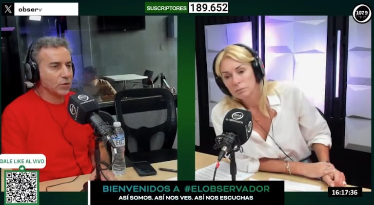 Yanina destrozó a Niembro por tildar de "boludo" a Diego.