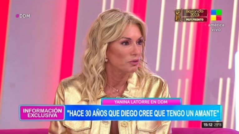 Yanina Latorre contó qué exnovio de una famosa quiso conquistarla: "Me mandaba flores y una virgen"