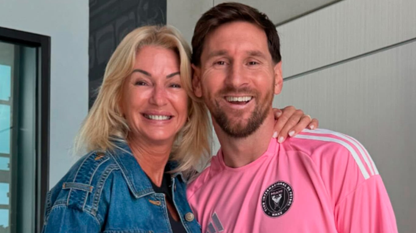 Yanina Latorre mostró el emocionante encuentro de su familia con Lionel Messi.