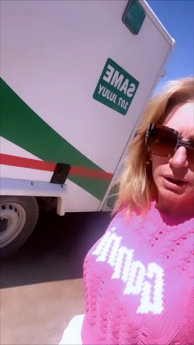 Yanina Latorre se descompensó durante sus vacaciones en Jujuy: “En la ambulancia, apunada”