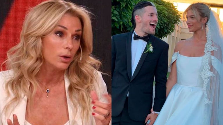 Yanina Latorre se mostró irónica tras la boda de Ricky Montaner y Stefi Roitman.