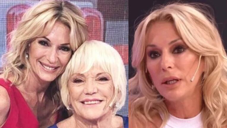 Yanina Latorre se mostró muy preocupada por la salud de su mamá.