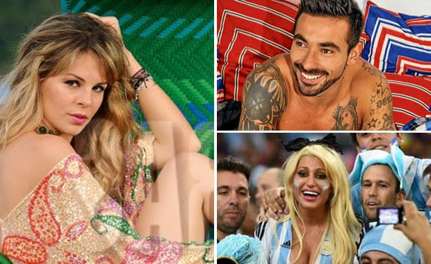 Yanina Screpante y el rumor de affaire entre el Pocho Lavezzi y Victoria Xipolitakis. (Foto: revista Caras y Web)