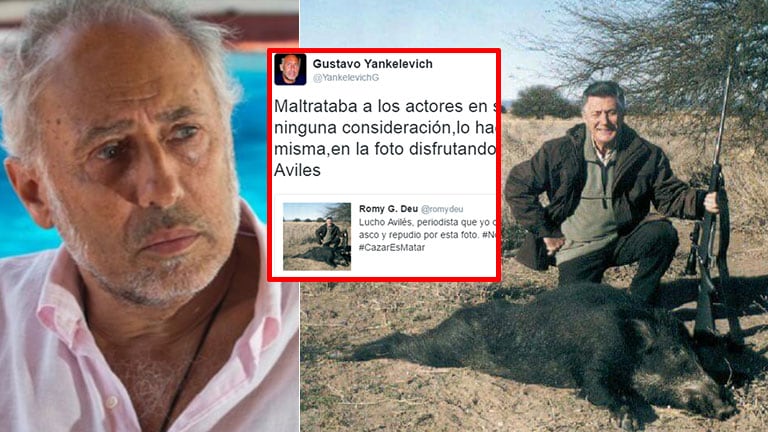 Yankelevich recordó una polémica foto de Lucho Avilés. (Foto: Twitter)