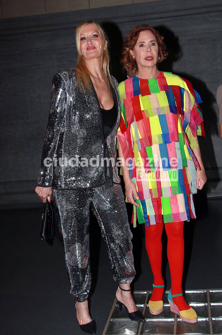 Yuyito González y Agatha Ruiz de la Prada. (Foto: Movilpress)