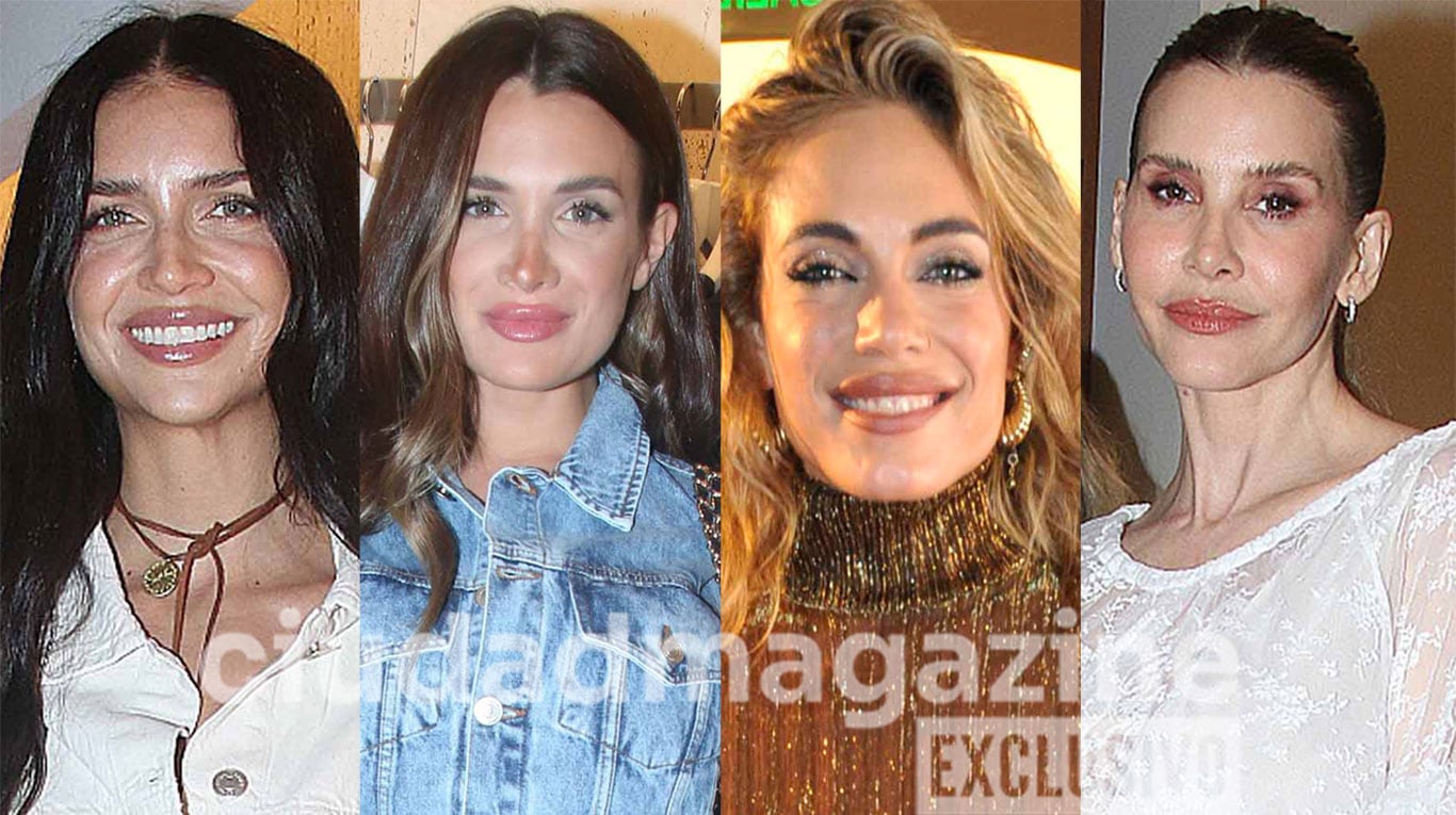 Zaira Nara, Camila Homs, Emilia Attias y Guillermina Valdés en el Alcorta Edition (Fotos: Movilpress).