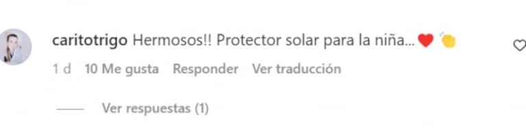 Zaira Nara compartió una tarde con sus hijos y la criticaron por el bronceado de Malaika: "Ponele protector"