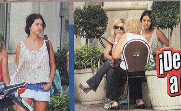 Zaira Nara, su mamá y su abuela en un paseo muy casual (Foto: Paparazzi). 