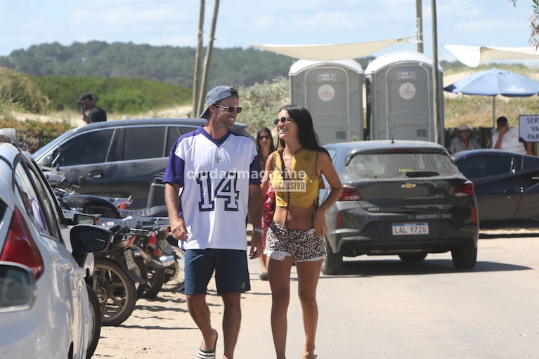 Zaira Nara y Facundo Pieres en Punta del Este.